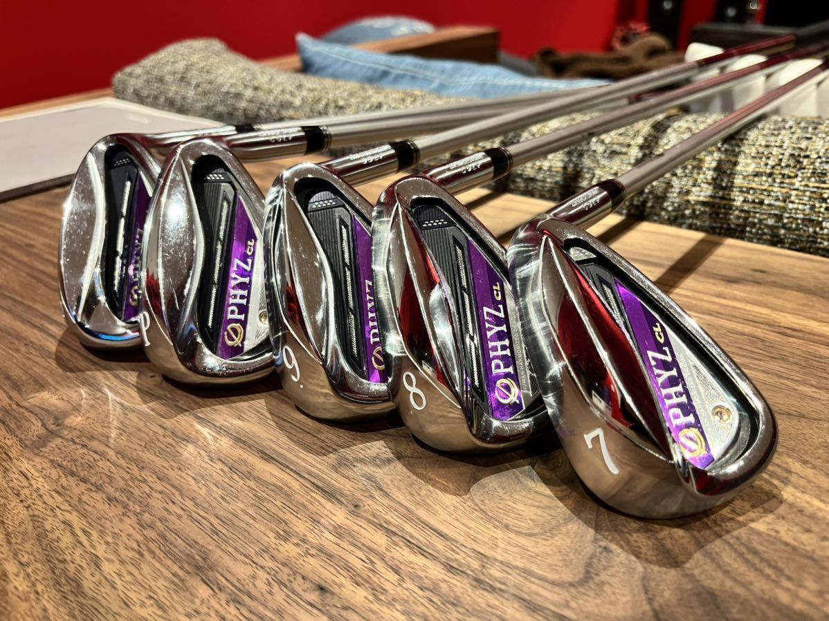 希少 レディース PHYZ CL ファイズ ブリヂストンアイアン5本セット 7