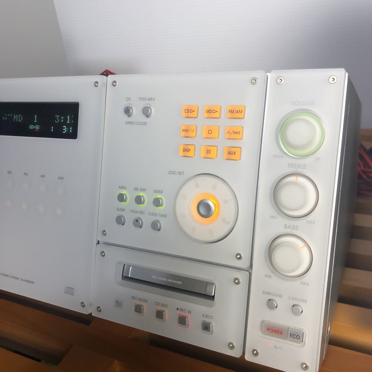 Panasonic パナソニック CD/MDミニコンポ システムコンポ SA Panasonic パナソニック CD/MDミニコンポ システムコンポ SA