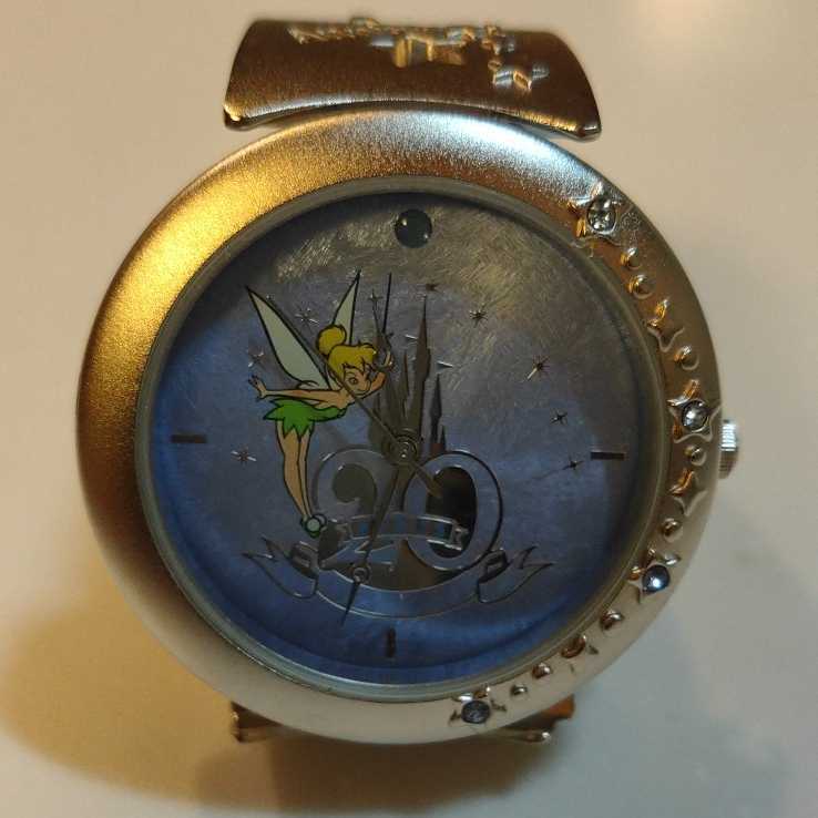 ディズニーランド 20thAnniversary 20周年アニバーサリー 腕時計 ティンカーベル 未使用