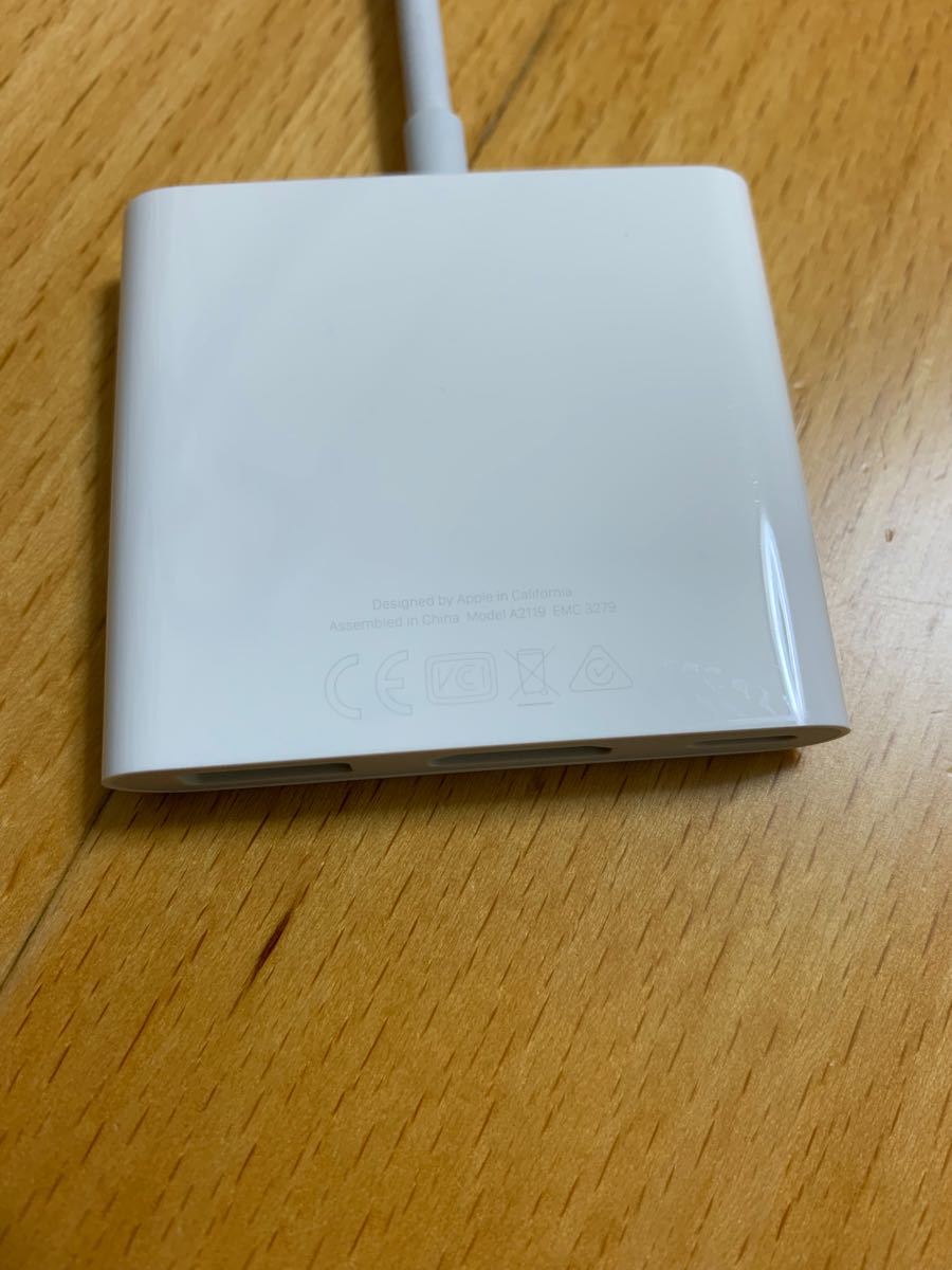 未使用に近い◆純正◆Apple USB-C Digital AV Multiport アダプタ★HDMI USB USB-C_A5