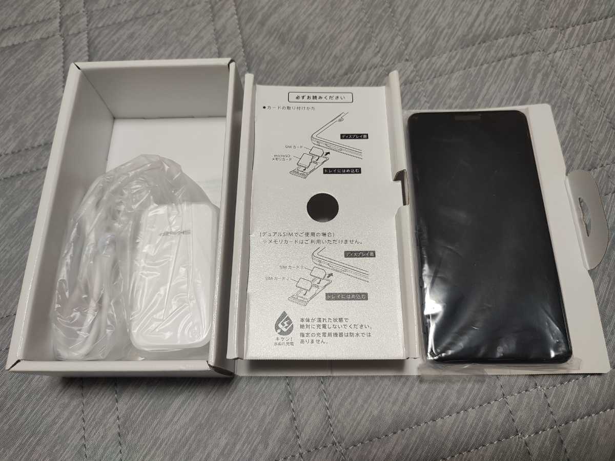 ◆送料無料◆新品未使用◆シャープ AQUOS sense4 SH-M15 ブラック◆ SIMフリーモデル ◆デュアルSim対応◆4G端末 2