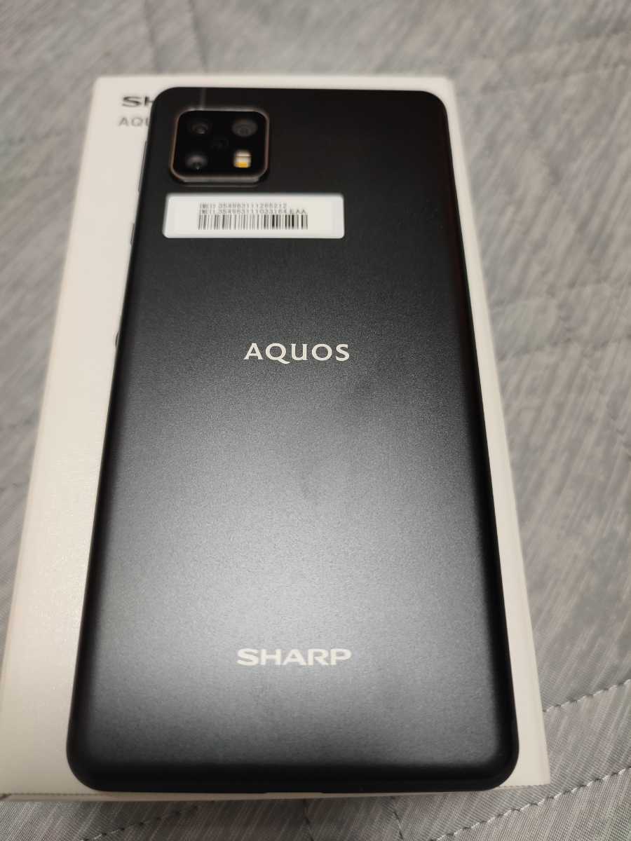 ◆送料無料◆新品未使用◆シャープ AQUOS sense4 SH-M15 ブラック◆ SIMフリーモデル ◆デュアルSim対応◆4G端末 5