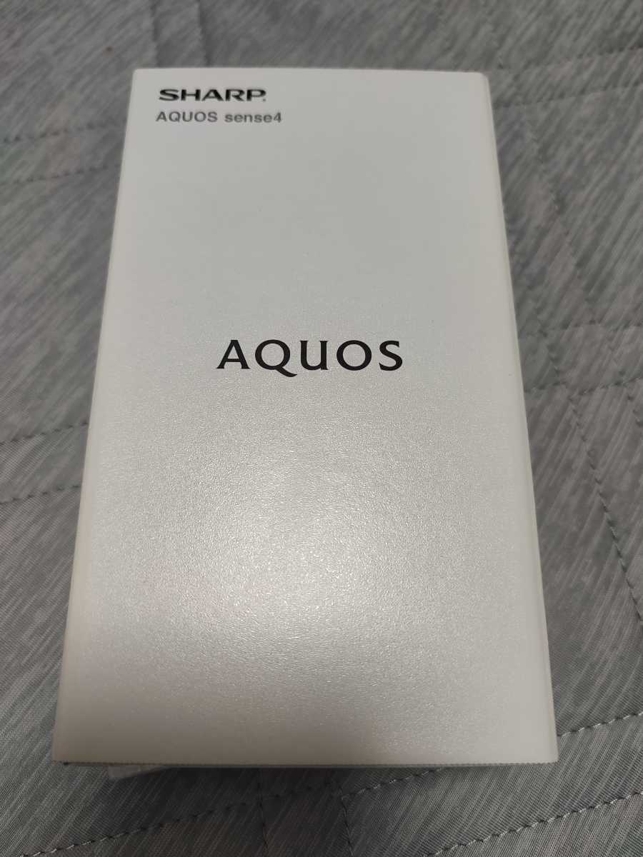 ◆送料無料◆新品未使用◆シャープ AQUOS sense4 SH-M15 ブラック◆ SIMフリーモデル ◆デュアルSim対応◆4G端末