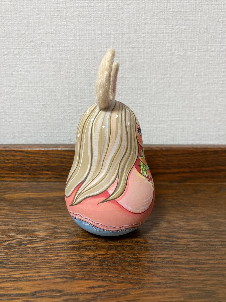 ロシア雑貨☆ラビットの起き上がりこぼし♪(H12cm)マルガリータ ロシア雑貨☆ラビットの起き上がりこぼし♪(H12cm)マルガリータ