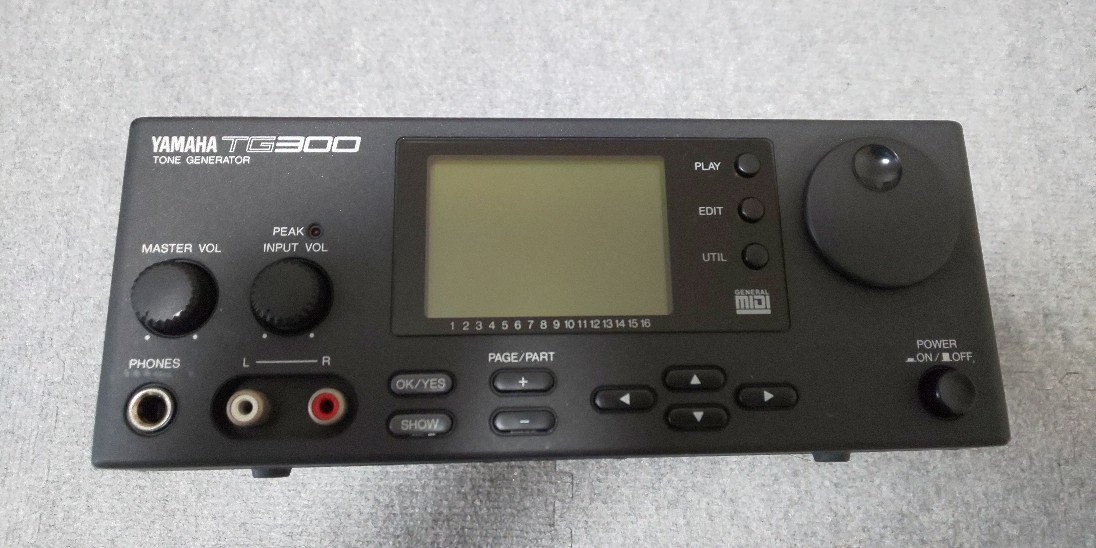 【本日特価】 ⭐美品⭐ヤマハ DTM定番音源 TG-300 音源モジュール 動作確認 - DTM/DAW