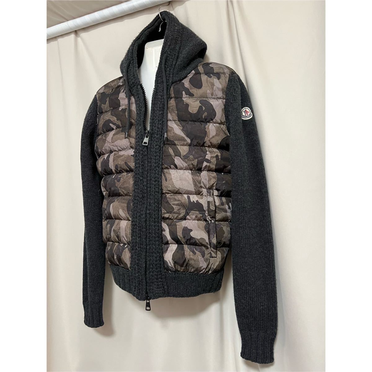 希少【MONCLER】ニット迷彩パーカー Yahoo!オークション - MONCLER モンクレール ニット 迷彩