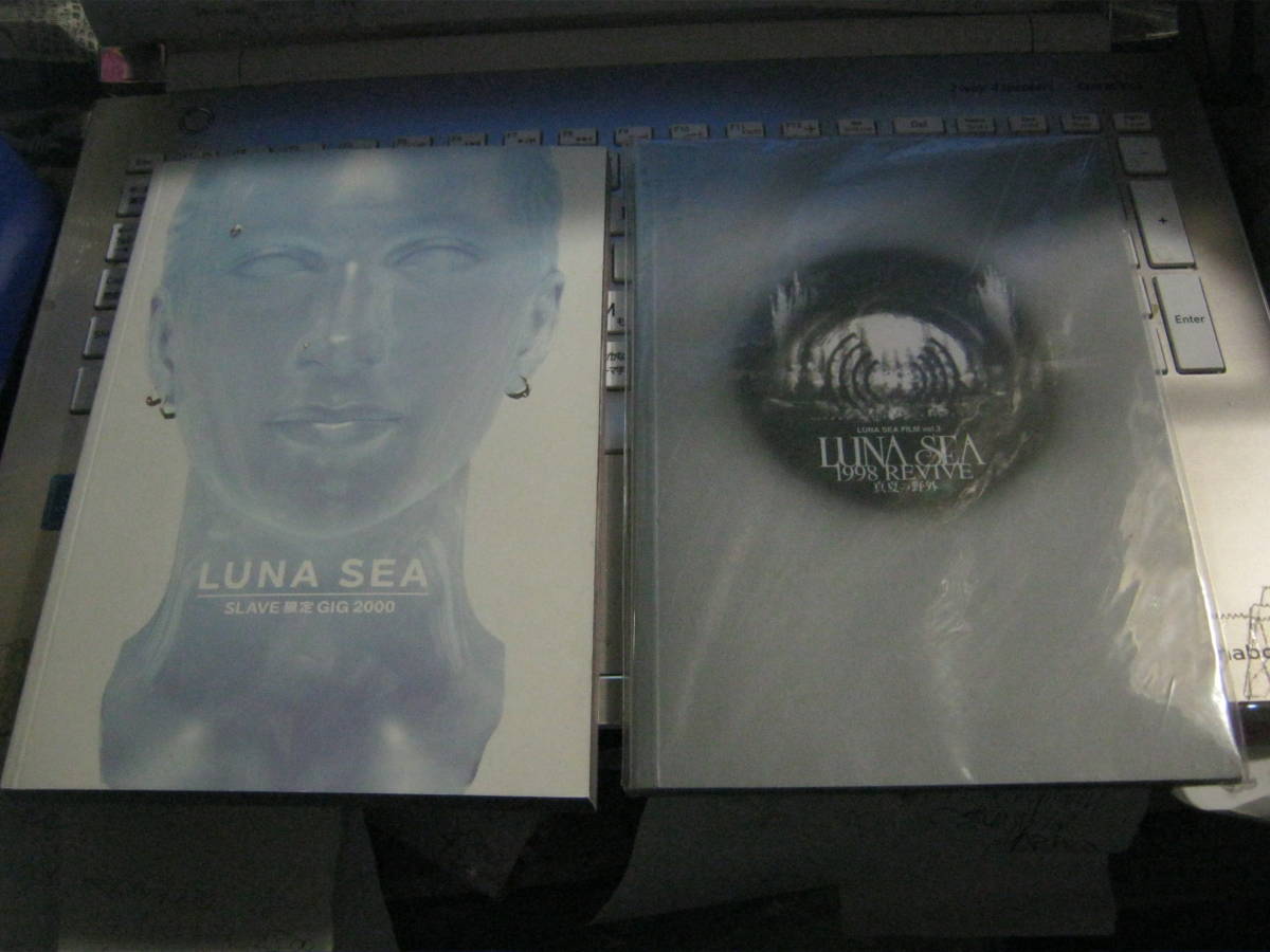 LUNA SEA ルナシー / FILM Vol.3 1998REVIVE 真夏の野外+SLAVE限定GIG 2000 小型パンフレット2冊 SUGIZO 河村隆一 J INORAN 真矢_画像1