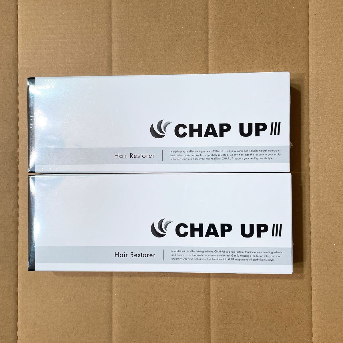 おまけ付き新品2本セット★ チャップアップ 育毛剤  リニューアル版 CHAP UP 120ml【未使用】