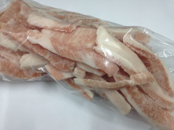 訳あり　大特価　冷凍　豚トロスライス　約500ｇ　ピートロ　アメリカ産_画像1