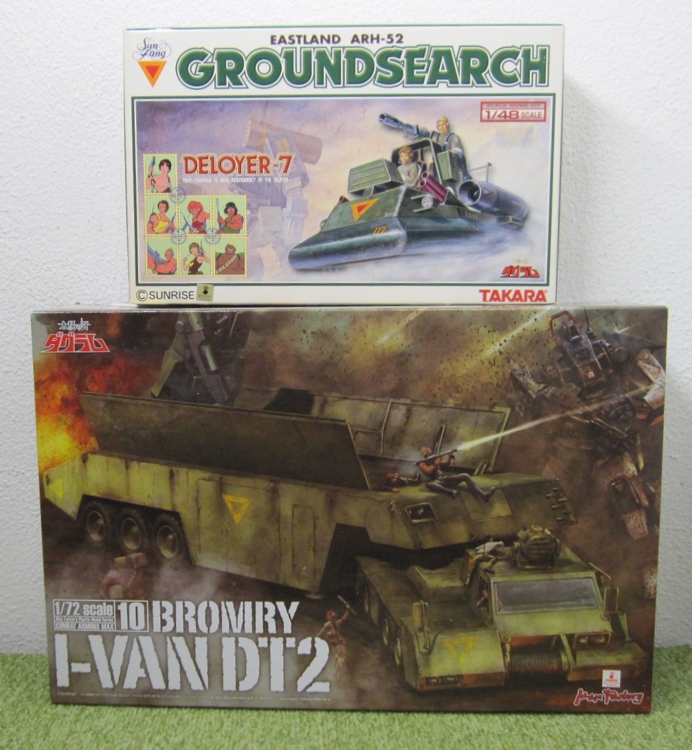 未使用品】太陽の牙ダグラム グランドサーチ タカラ 1/48 未使用品】太陽の牙ダグラム グランドサーチ タカラ 1/48