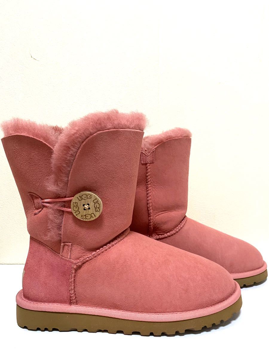 UGG ブーツ ピンク色 24cm、USサイズ7 - ブーツ