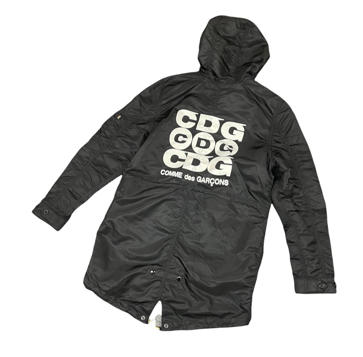 印象のデザイン ALPHA ギャルソン モッズコート cdg アルファ モッズ