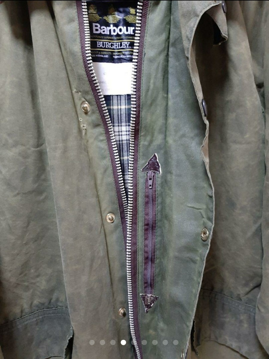 87年　バブアー　バーレイ　C38　barbour burghley