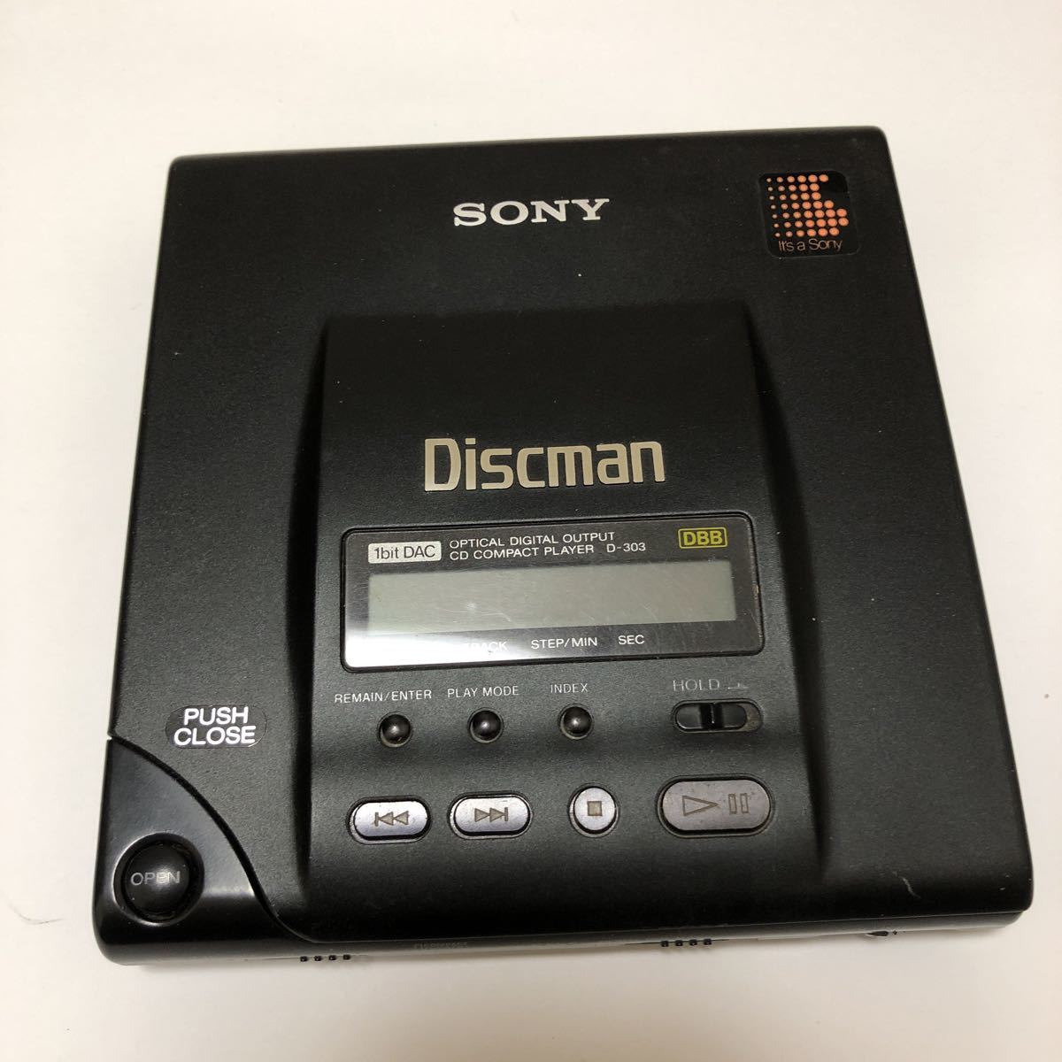 【ジャンク】SONY ソニー D-303 Discman ディスクマン ポータブCDプレーヤー 