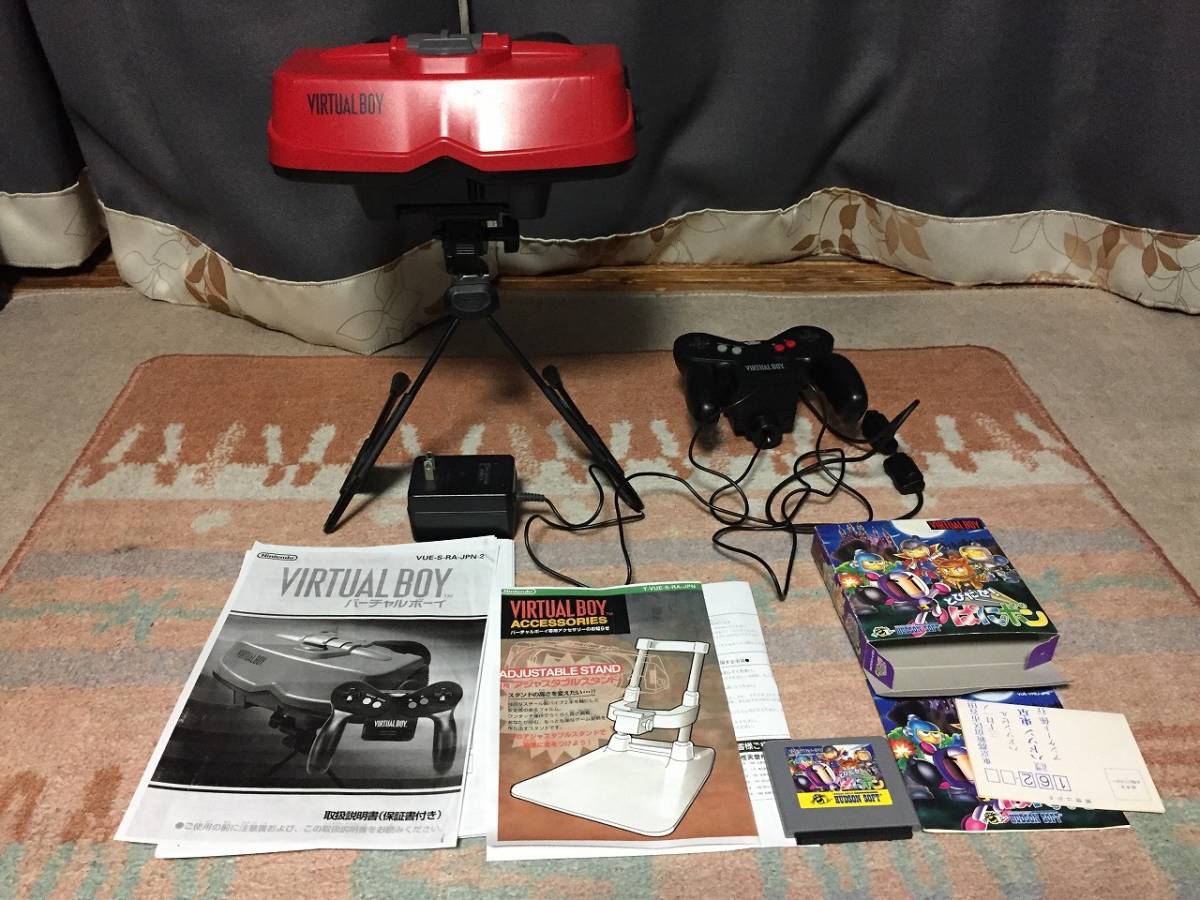 ニンテンドー 任天堂 バーチャルボーイ VIRTUALBOY 幻の早すぎたVR機