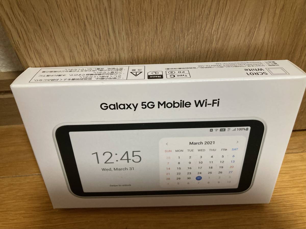 ヤフオク! - 充電ケーブル付きですっ Galaxy 5G Mobile wi-fi