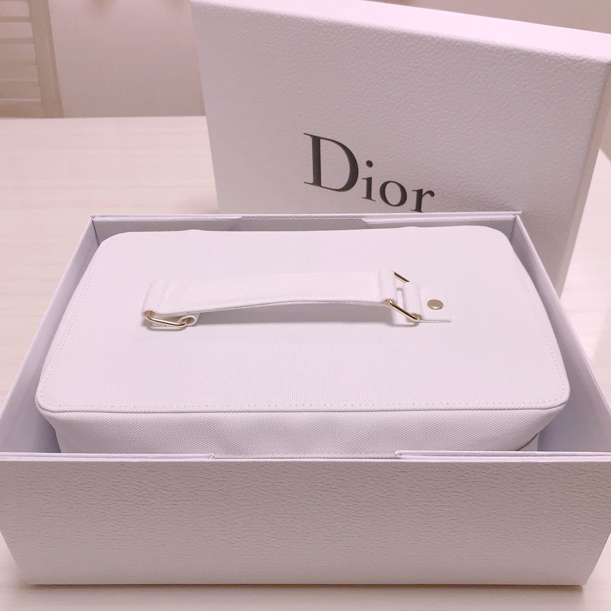 【Dior】ディオール スペシャル ノベルティ バニティ ポーチ ケース コットンケース タオル お得意様限定 非売品 レア商品