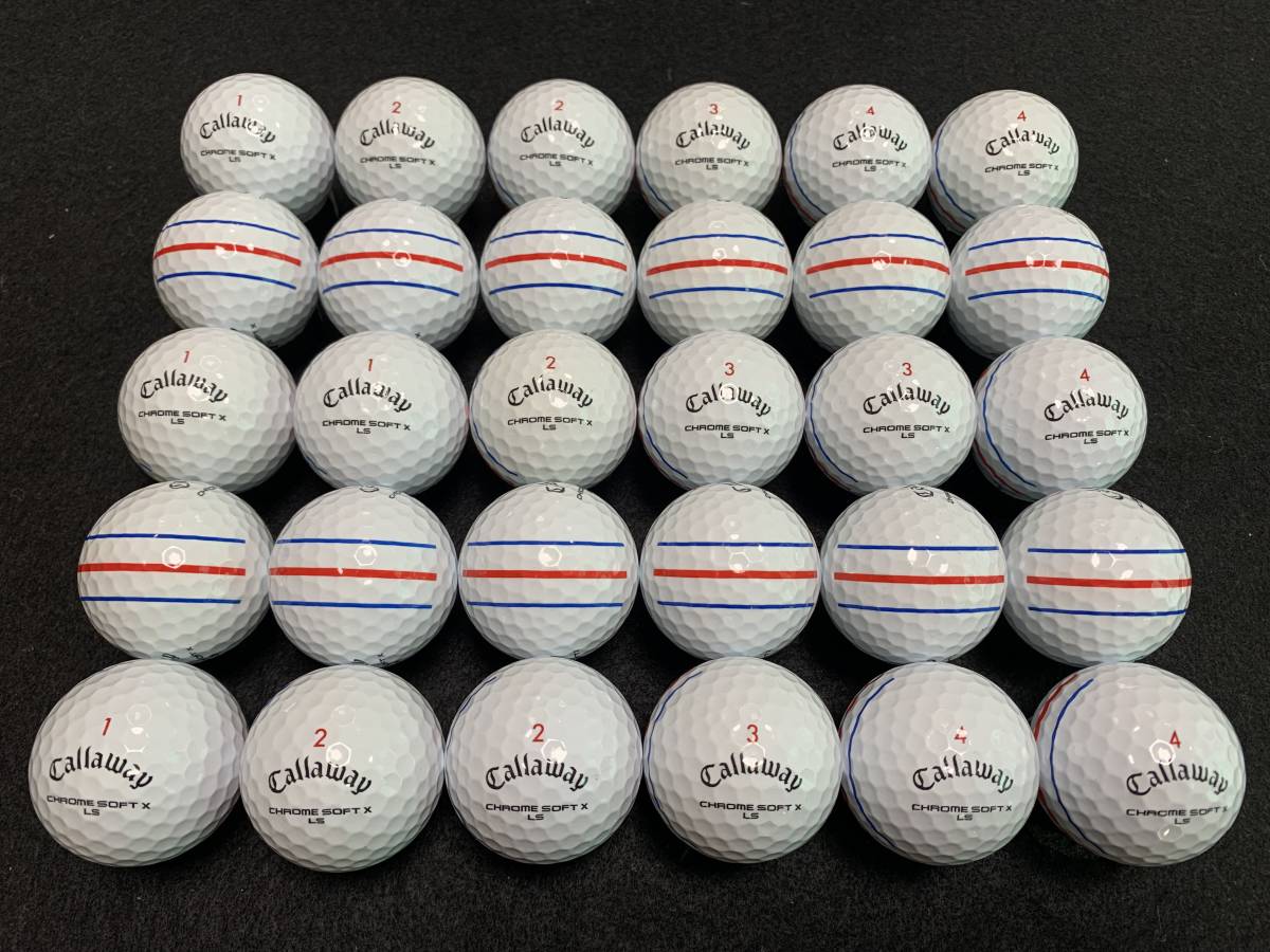 ランク ロストボール 2021年モデル Callaway CHROME SOFT X LS