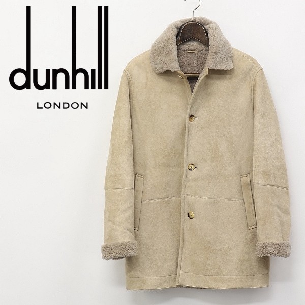 最終値下げ ムートン ラム 羊革 ◇dunhill/ダンヒル ボア OS ベージュ