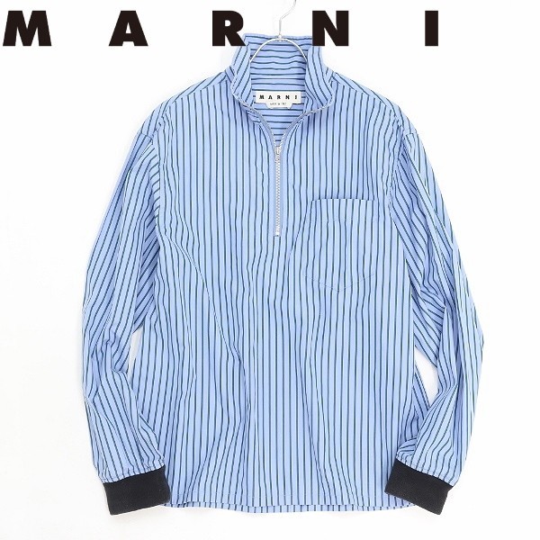 お気にいる 新品 MARNI マルニ プルオーバーシャツ ホワイト dynamic-it.ro