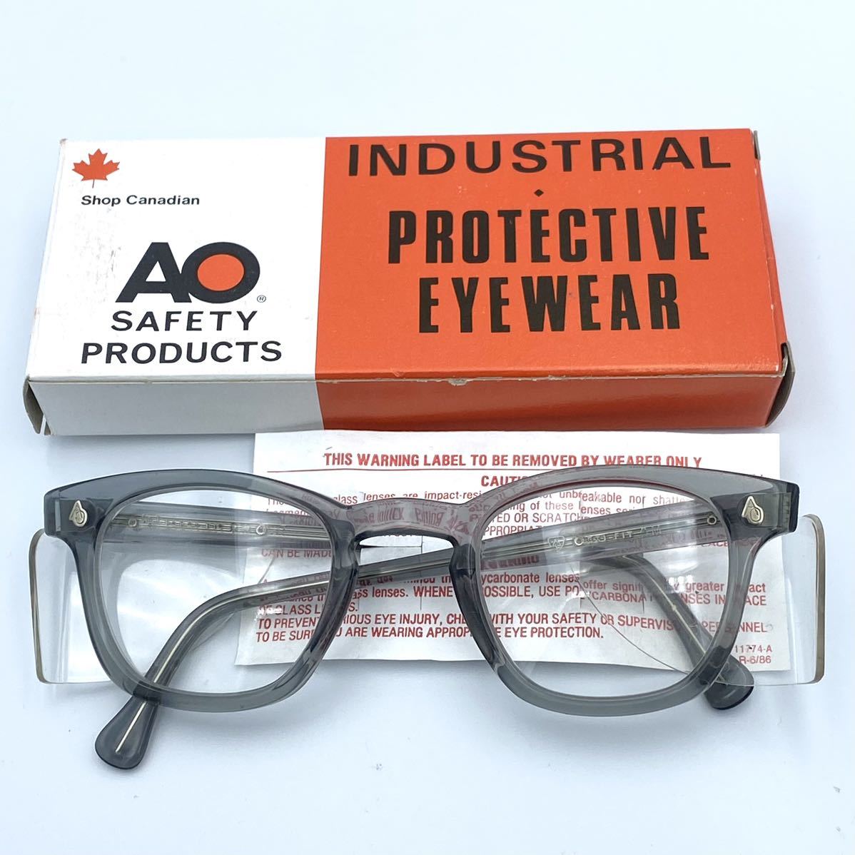デッドストック 50s AO SAFETY AMERICAN OPTICAL 【国産】 48.0%OFF