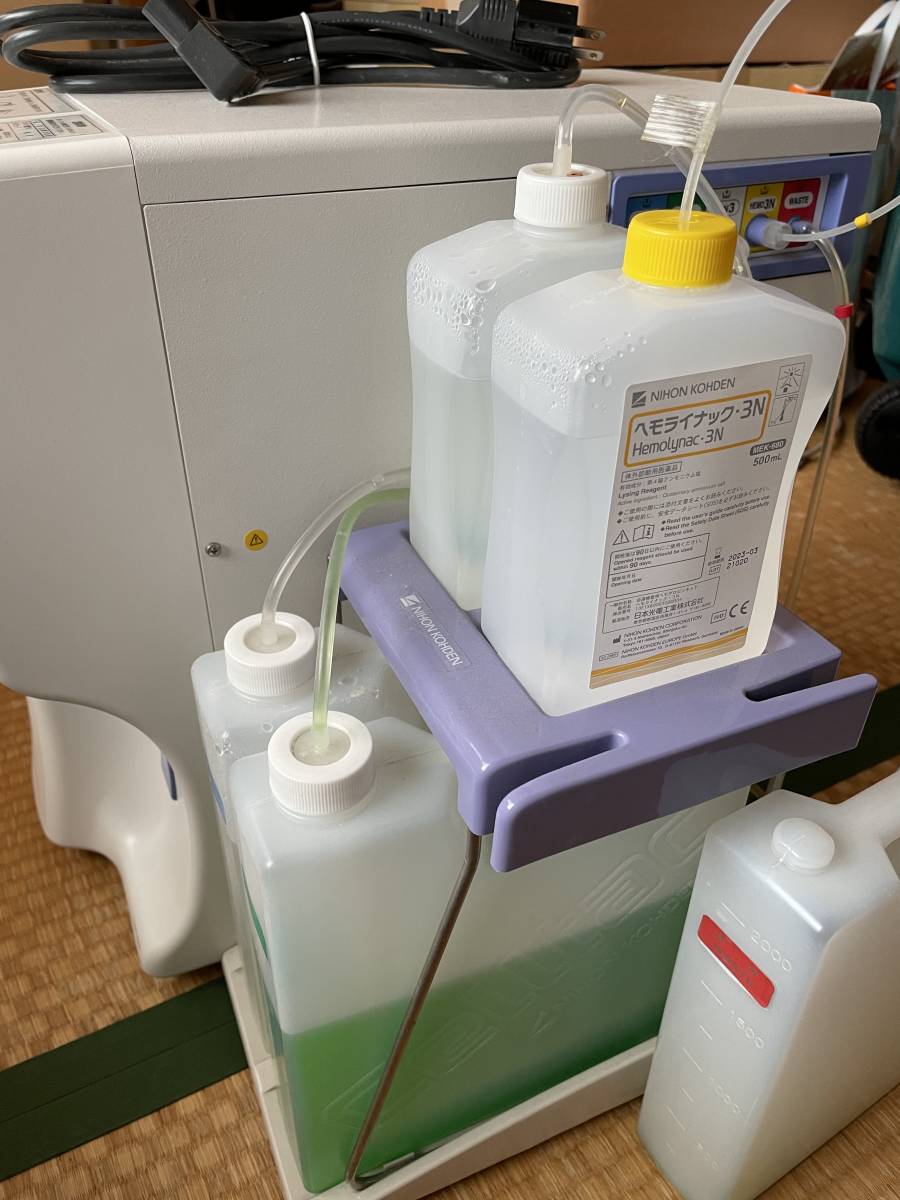 日本光電 全自動血球計数機 動物用セルタックα MEK-6558 日本光電 全自動血球計数機 動物用セルタックα MEK-6558