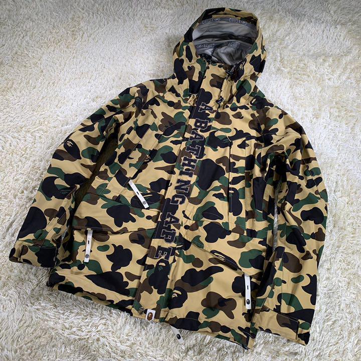 A BATHING APE アベイシングエイプ ジャケット ゴアテックス カモフラ