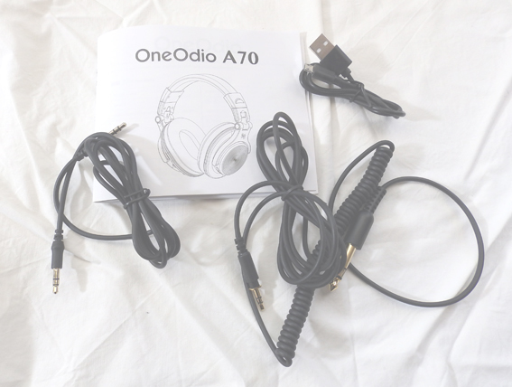 OneOdio　A70　ケーブルのみ（未使用）説明書有ります。画像がすべて。_画像6