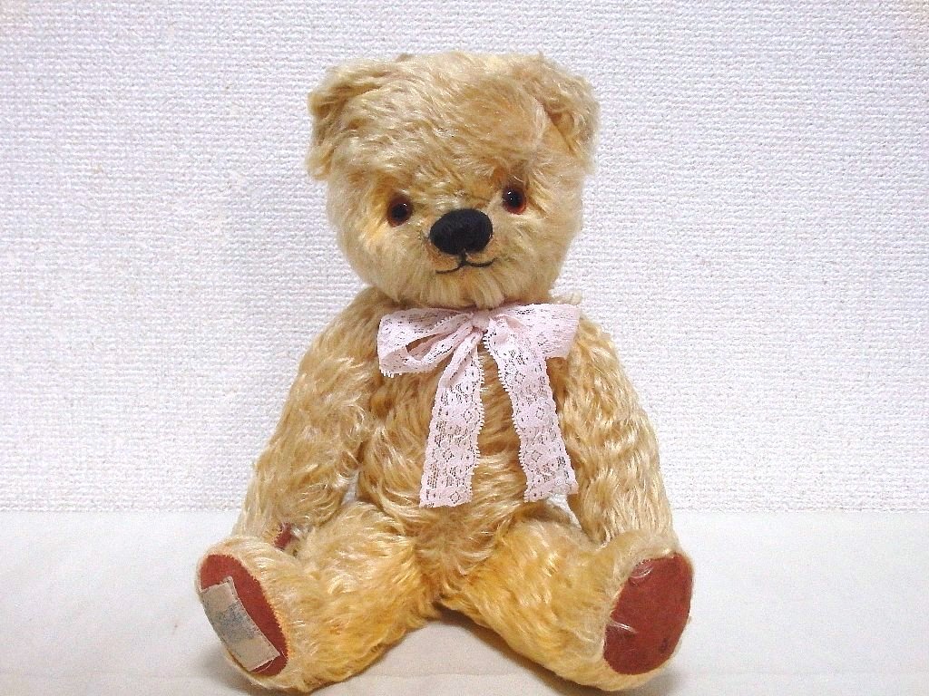 イギリス チャドバレー社/ 30-50年代 アンティーク テディベア/ 35cm