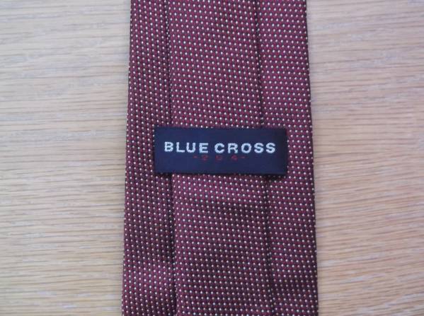  быстрое решение бесплатная доставка BLUE CROSS галстук темно-красный точка . индустрия входить .