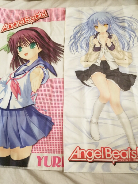 Angel Beats! Angel Be tsu microfibre towel 2 kind 