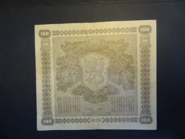 フィンランド 1922年 100マルッカ_画像2