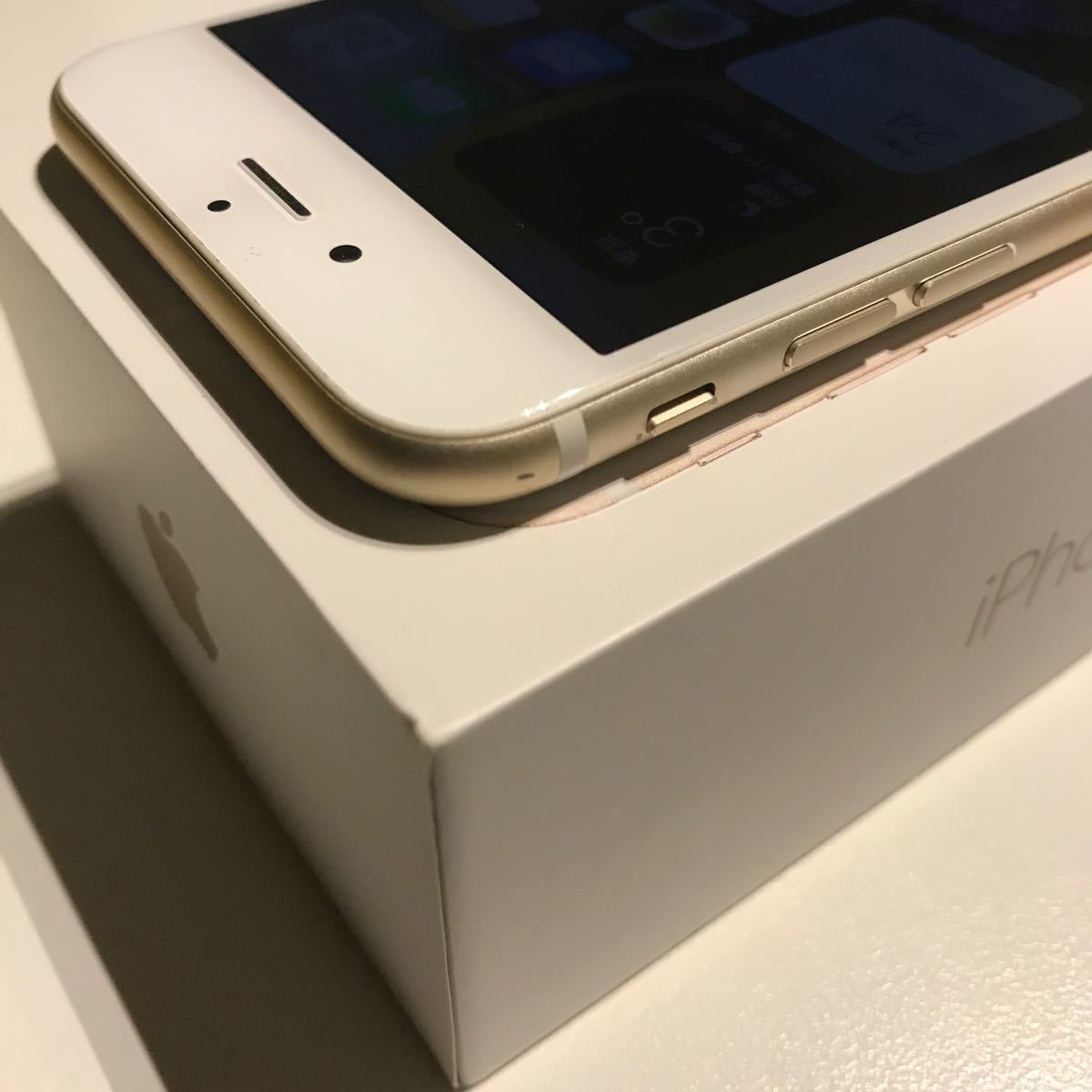 【値下げ】iPhone6s 128GB ゴールド docomo版 SIMロック解除済 SIMフリー 中古