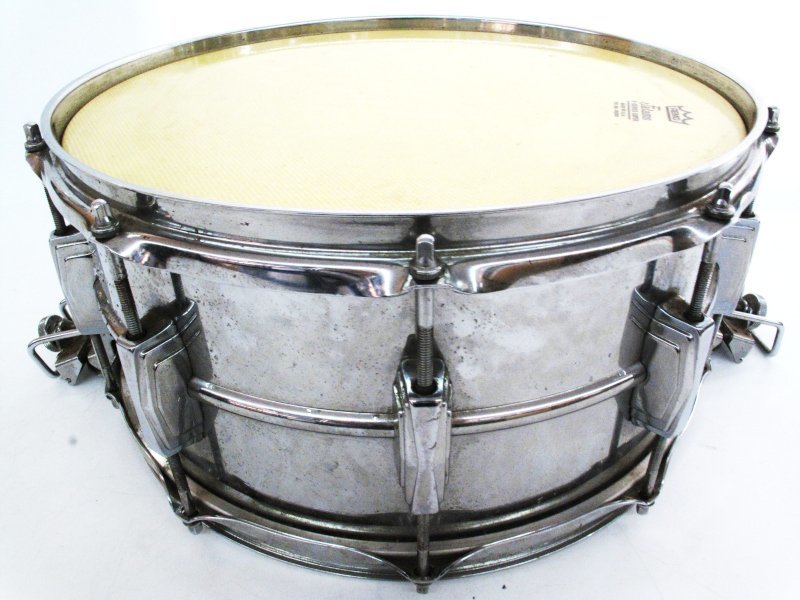 1円～【おたからや】N-3735/Ludwig L-410 14x5 Super Sensitive ラディック スーパーセンシティブ スネアドラム S/N 1701744 _画像3