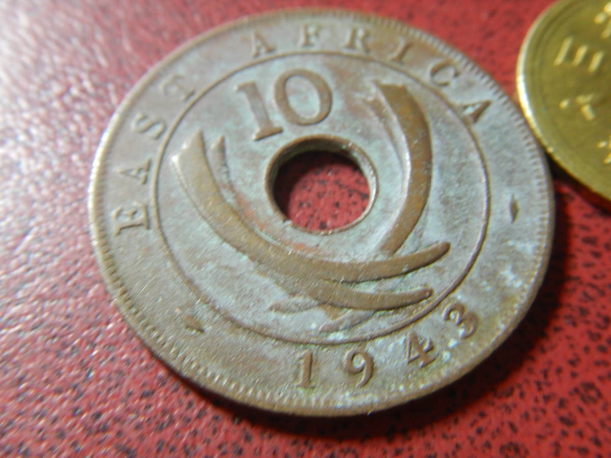 外国・英領東アフリカ／１０セント青銅貨（1943年）　22012602_画像3