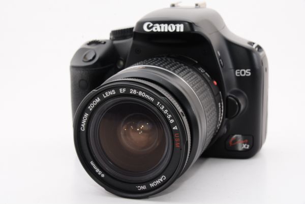 【特上級】Canon デジタル一眼レフカメラ EOS Kiss X2 + 28-80mm 2.5-5.6Ⅴ #a7489