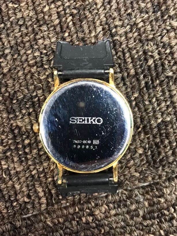 ヤフオク! - KK SEIKO 7N32-0c10 800057 セイコー メンズ腕時...