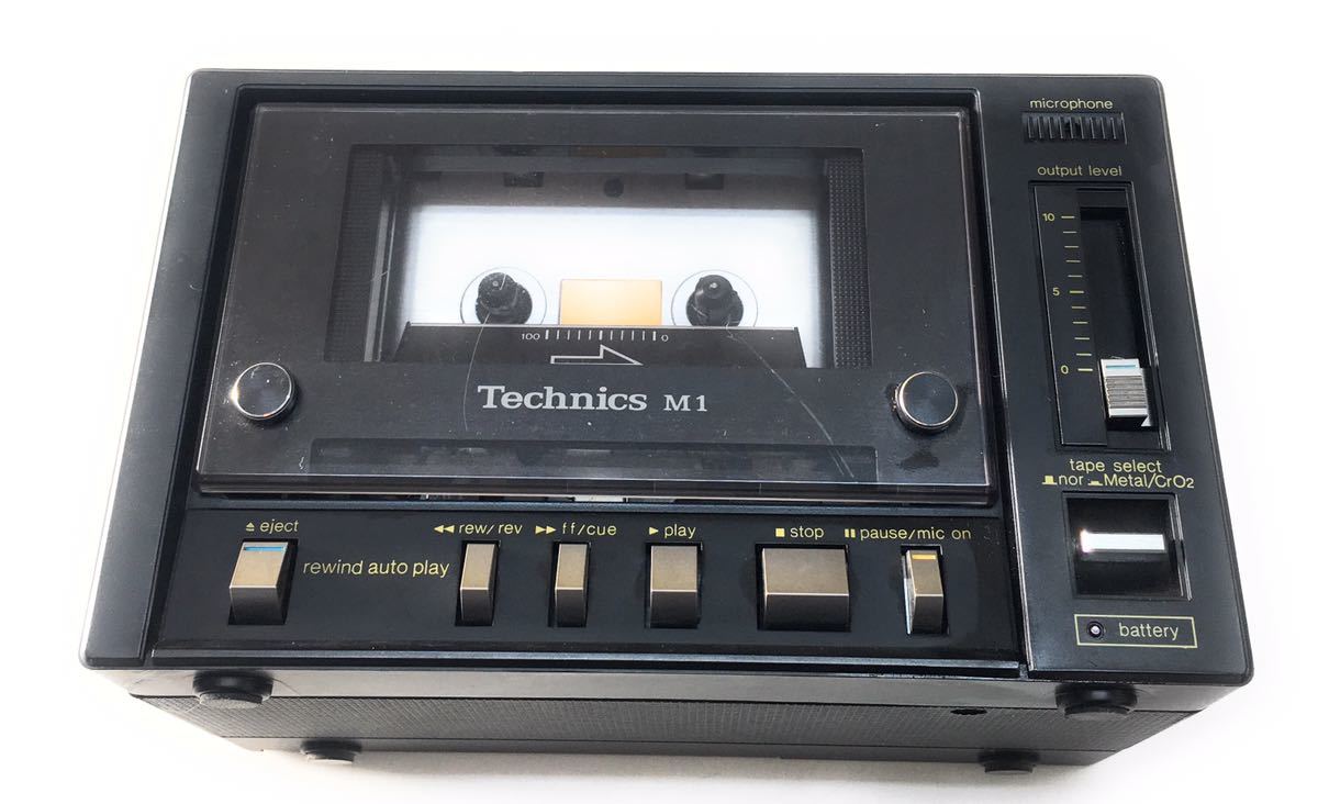 希少】Technics テクニクス RS-M1 カセットデッキ Co-Deck 希少】Technics テクニクス RS-M1 カセットデッキ Co-Deck