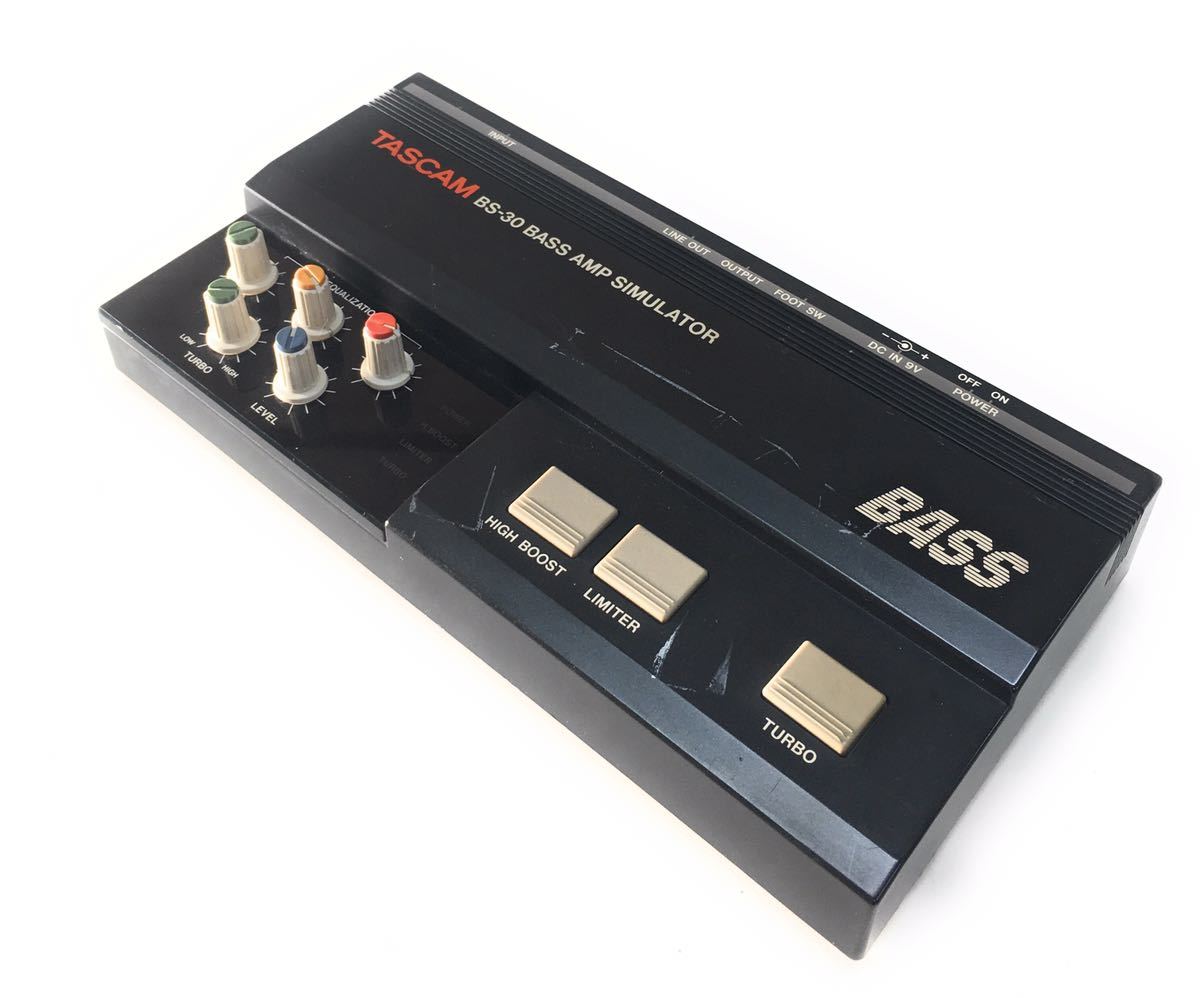 TASCAM タスカム BASS AMP SIMULATOR BS-30