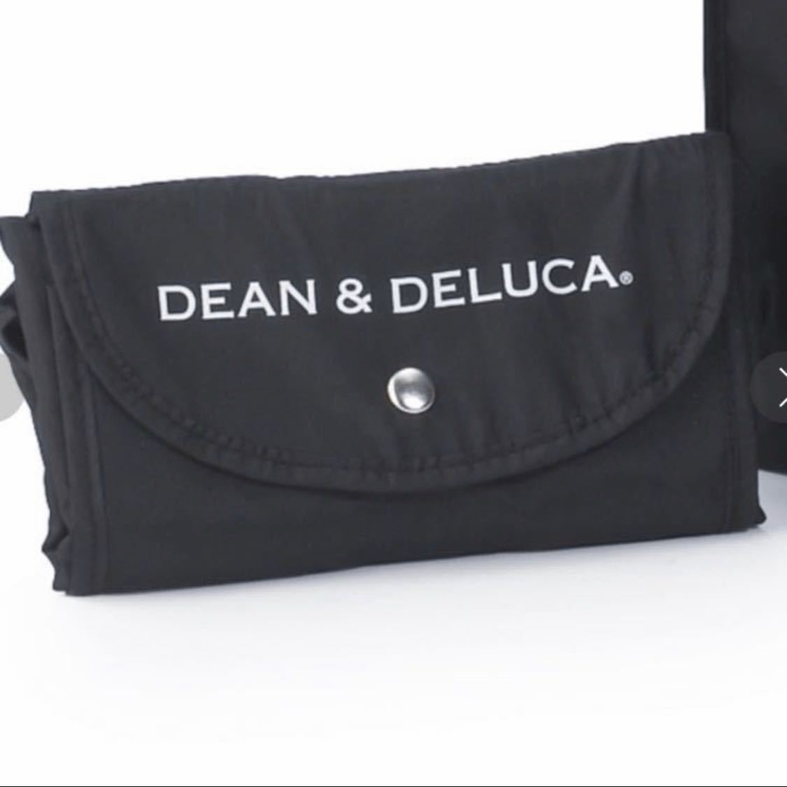DEAN&DELUCA エコバッグ ブラック 黒 ショッピングバッグ トートバッグ ディーン&デルーカ サブバッグ マザーズバッグ ランチバッグ 正規品