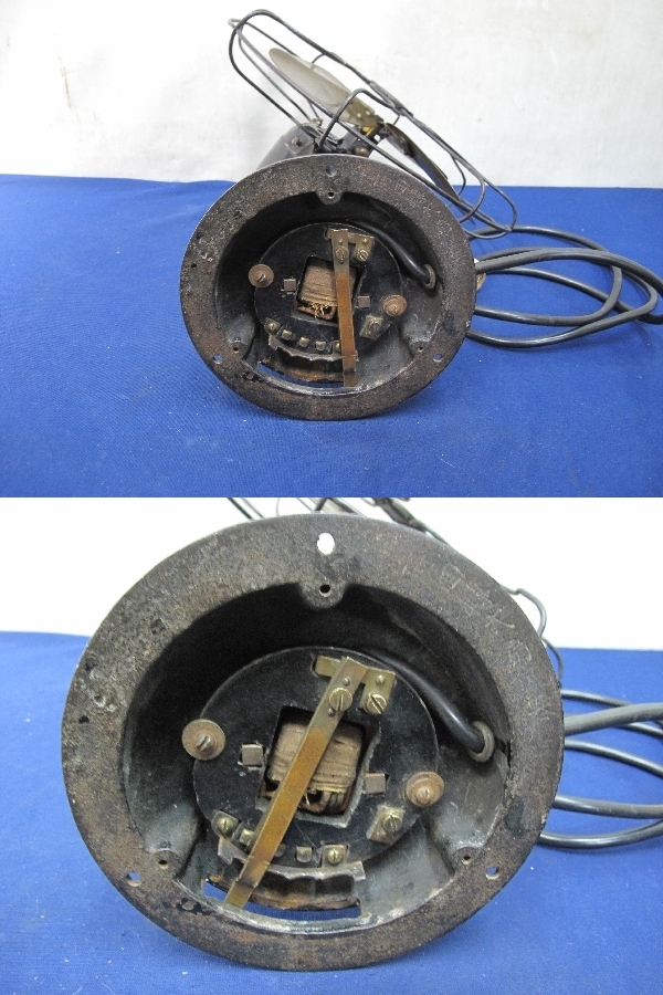 川北電気製作所古い扇風機（237）真鍮製四枚羽ヴィンテージレトロ