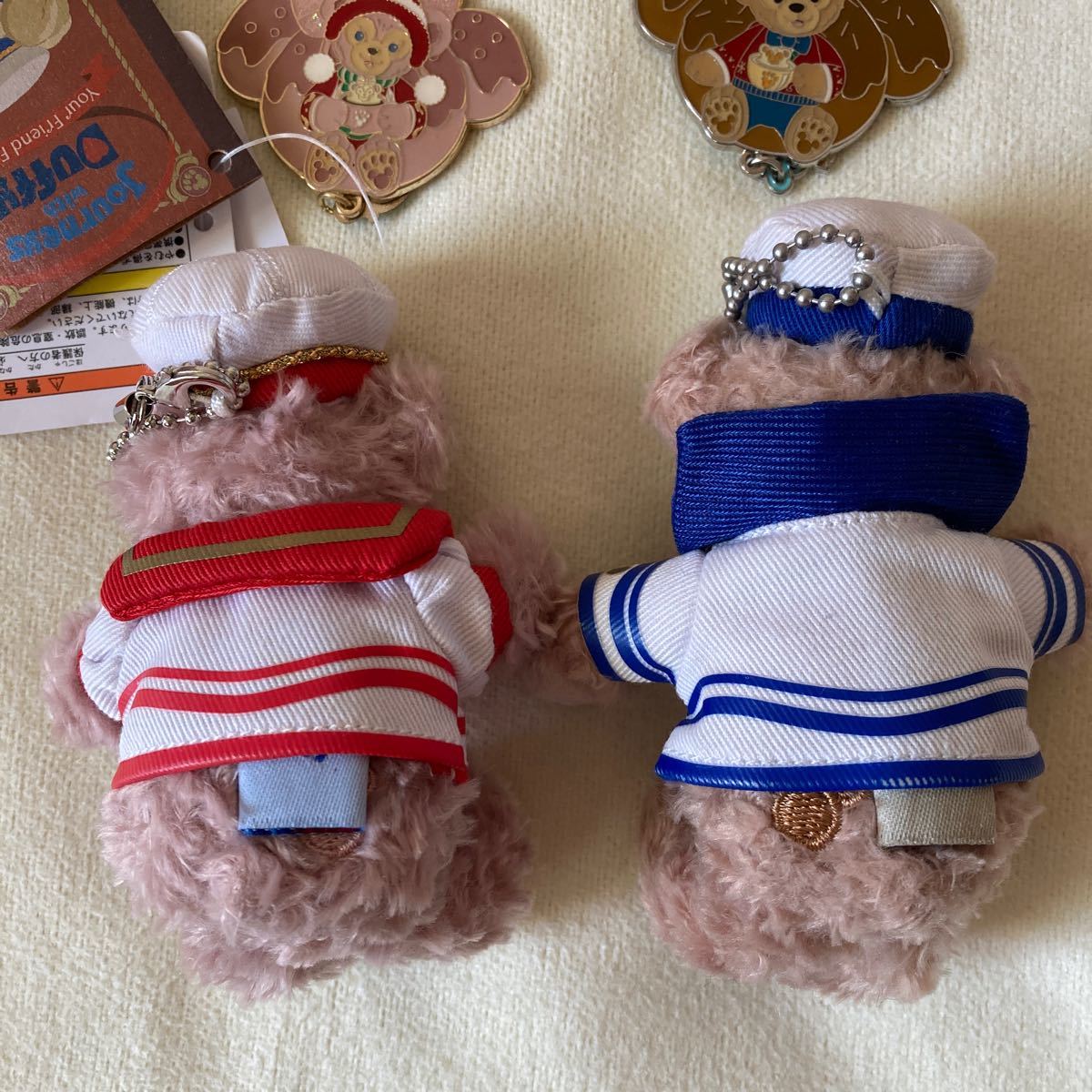 ダッフィーシェリーメイストラップ&香港ディズニーキーホルダー ダッフィーシェリーメイストラップ&香港ディズニーキーホルダー