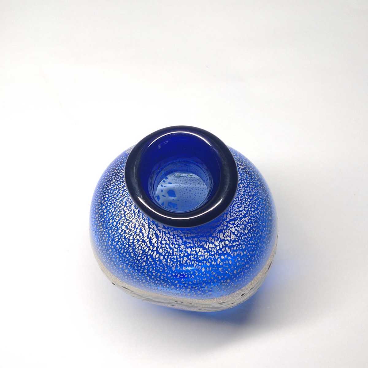 現代の名工 黒木国昭 作 金彩象嵌 光琳 天の川 一輪挿し / 花瓶 花生