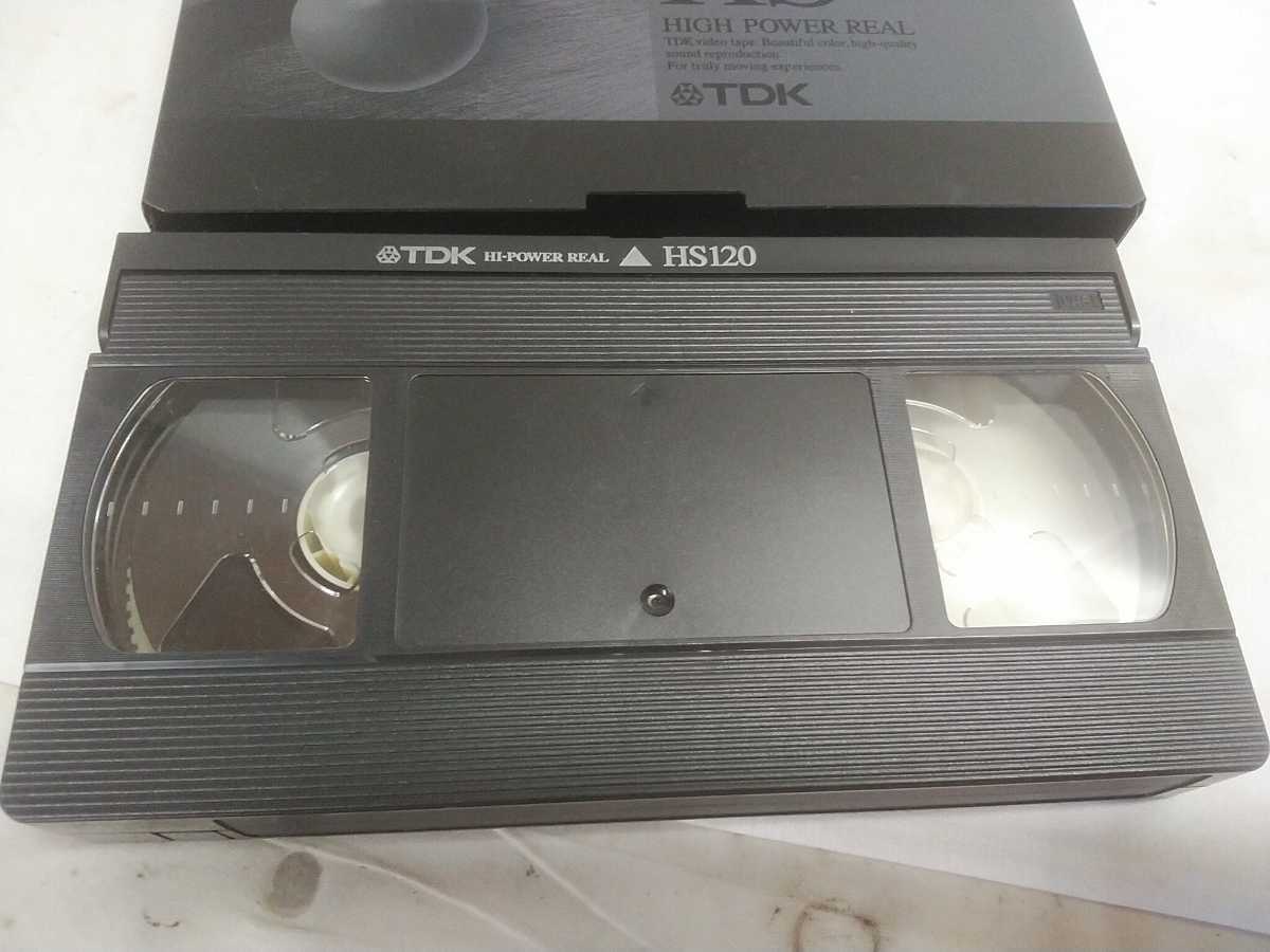 未使用在庫品 VHSビデオテープ 8本セット【 TDK HS・SONY T-120 未使用在庫品 VHSビデオテープ 8本セット【 TDK HS・SONY T-120