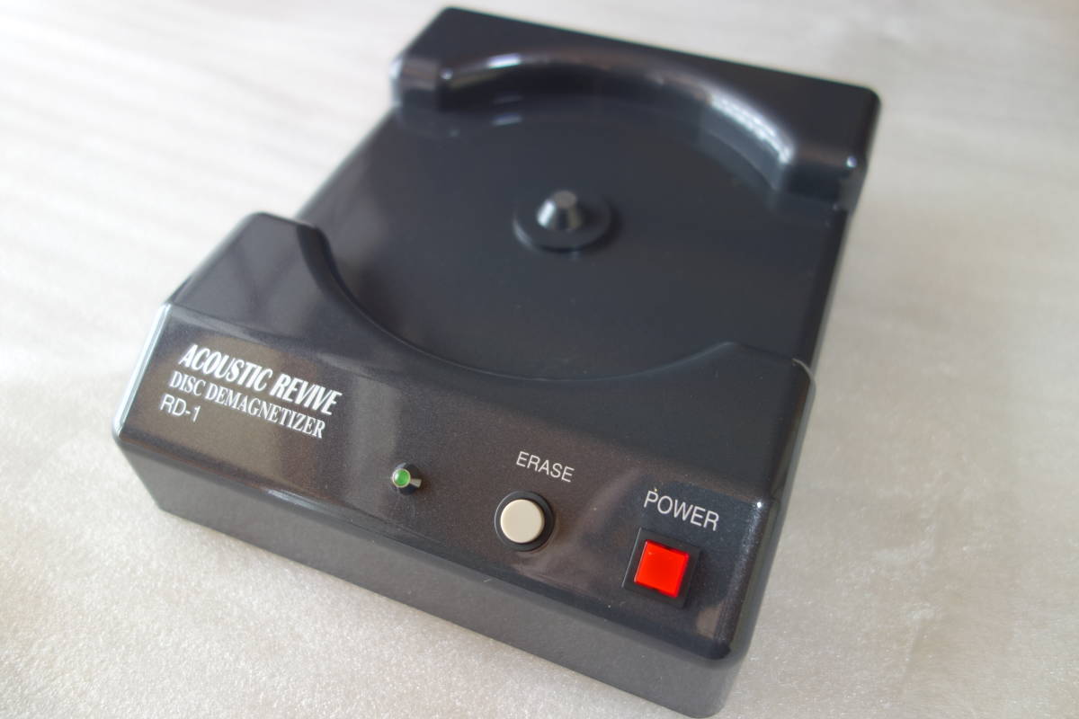 ACOUSTIC REVIVE DISC DEMAGNETIZER RD-1 CD消磁器 品