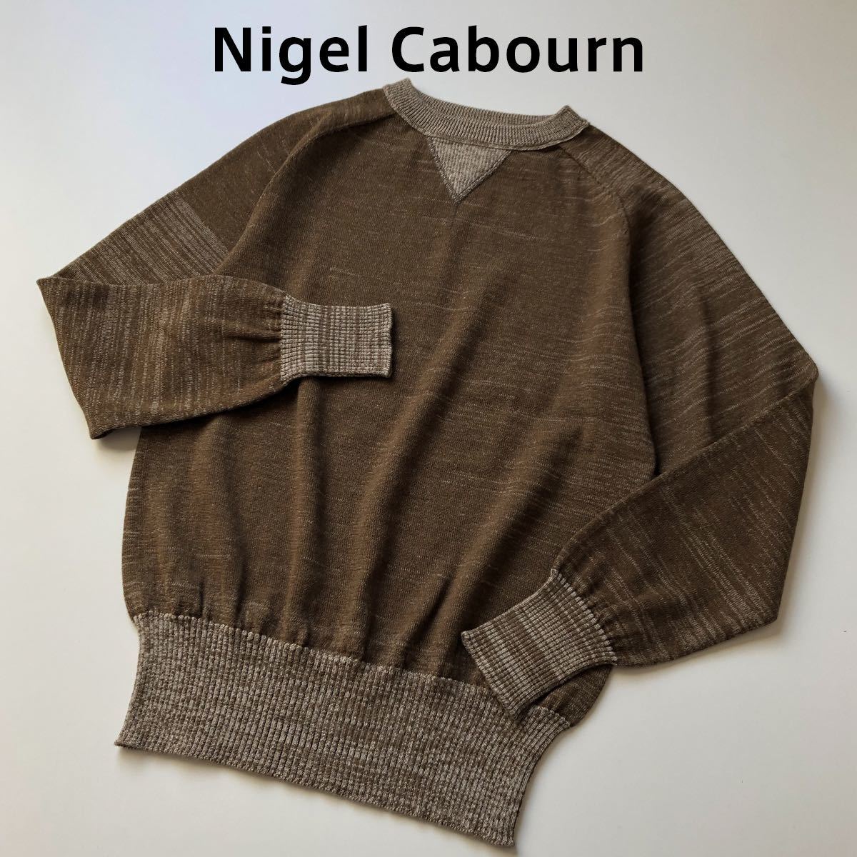 店舗良い Nigel Cabourn セーター クルーネック ウール ナイジェルケーボン - トップス - www.petromindo.com