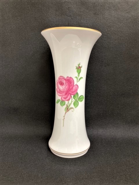 Yahoo!オークション - 美品 Meissen マイセン 花瓶 ローズ絵図 Yahoo!オークション - 美品 Meissen マイセン 花瓶 ローズ絵図