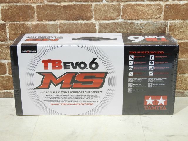 1円~ 未開封 タミヤ TB EVO.6 MS シャーシキット オンロード専用 1/10