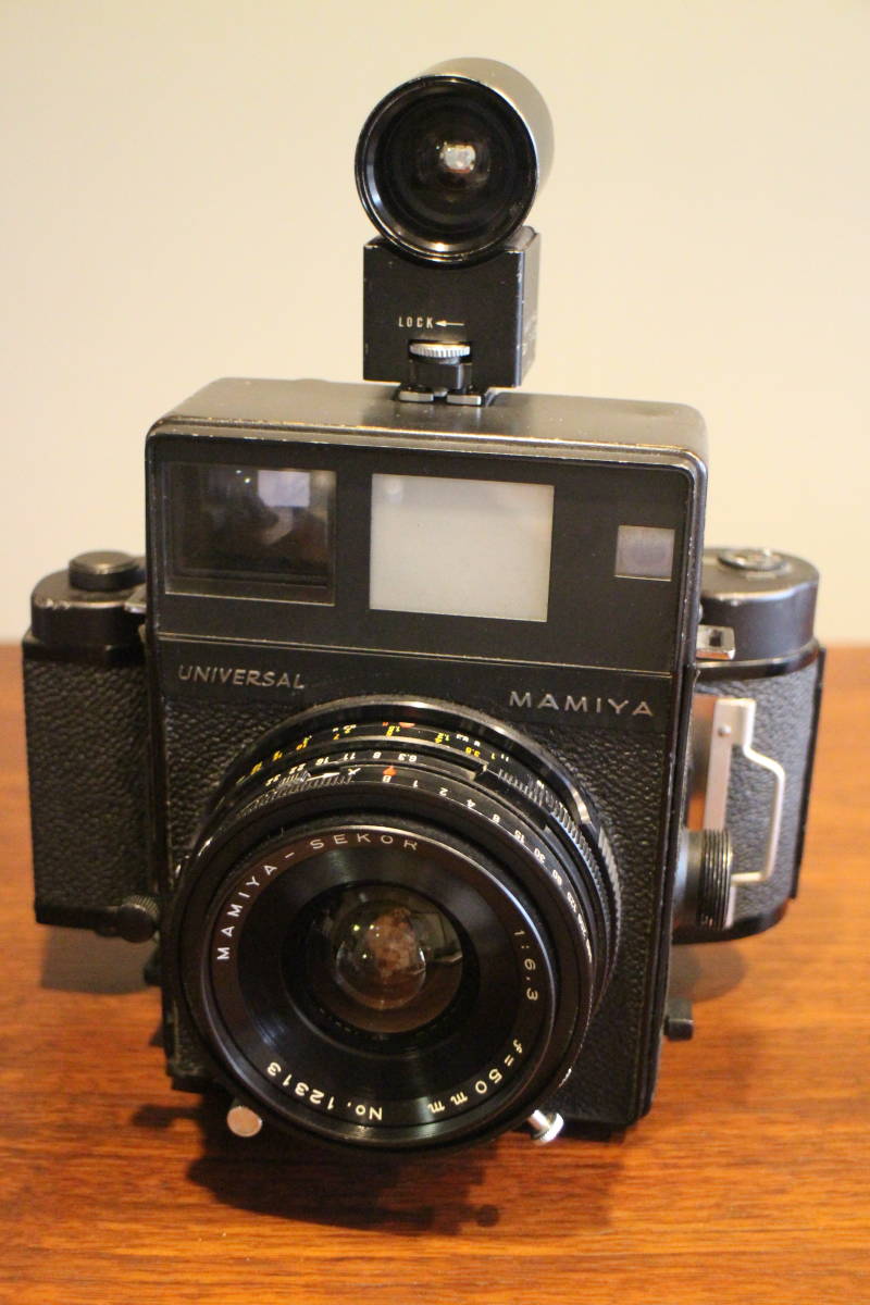 MAMIYA UNIVERSAL 6X7 MAMIYA-SEKOR 50mm F6.3 FINDER カメラ MAMIYA UNIVERSAL 6X7 MAMIYA-SEKOR 50mm F6.3 FINDER カメラ