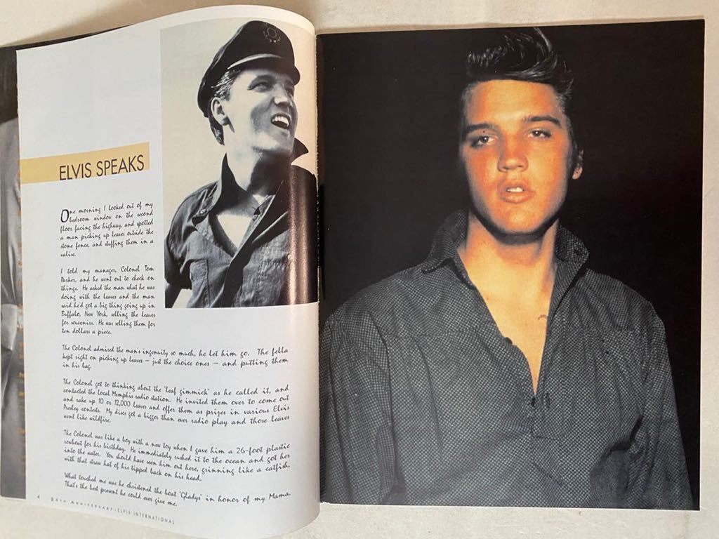 エルヴィスプレスリー elvis presley 洋書 ELVIS international 限定号ELVIS 24th anniversary 2001年8.16エルビスコレクターズブックの画像4